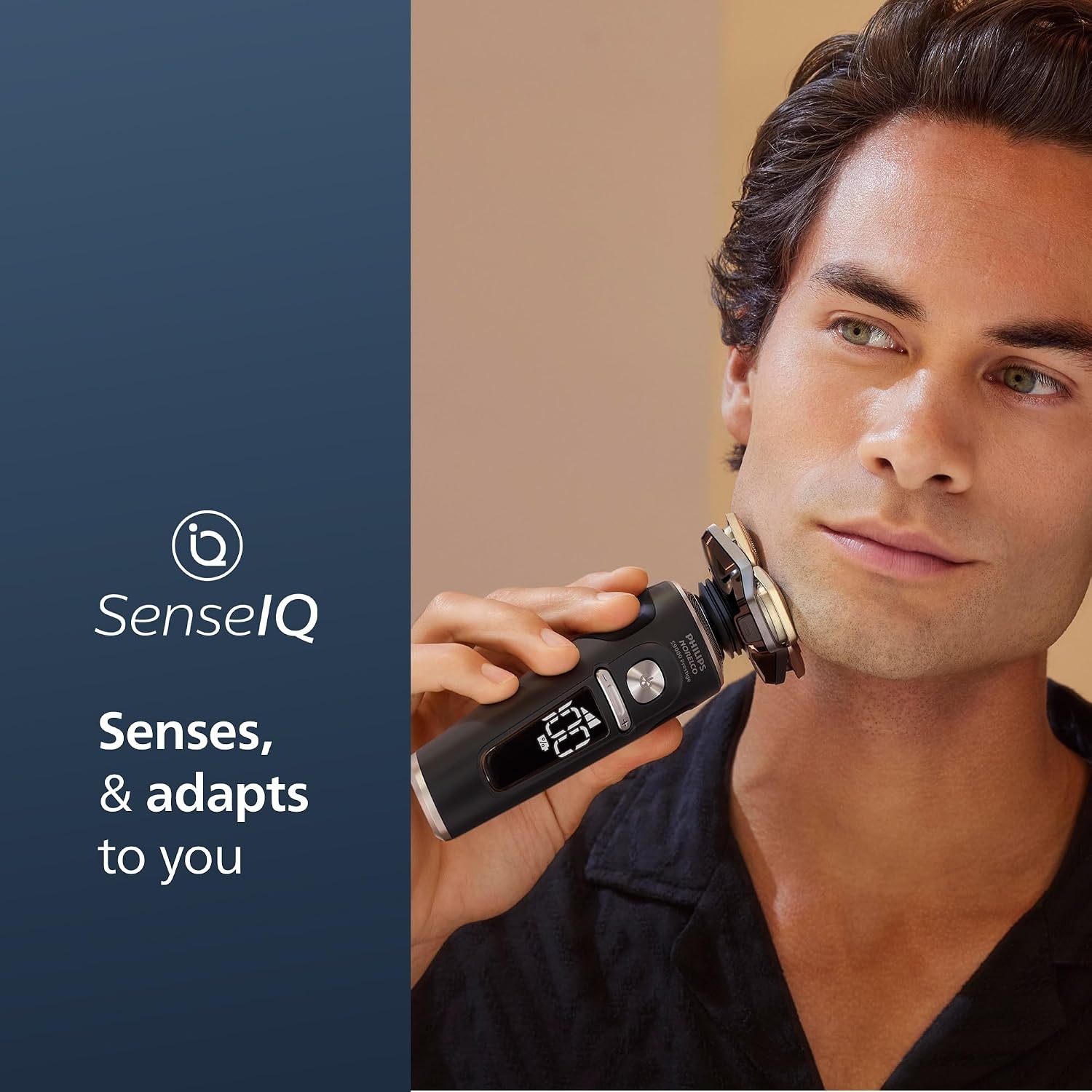 image:imagePhilips Norelco Shaver Series 9000 Prestige Special Edition Wet amp Dry Electric Shaver LiftCut amp SenseIQ Technology Nose amp Precision Trimmer Cleaning Pod amp Premium Case SP984285Black